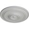 Ekena Millwork Small Classic Ceiling Medallion (Fits Canopies up to 10"), Hand-Painted Frost, 40 1/4"OD x 3 1/8"P CM40CLFRF - alternate 3